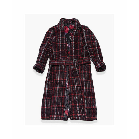 Marni Belted Coats Röd, Dam