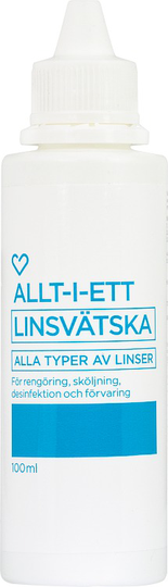 Hjärtats Linsvätska 100ml