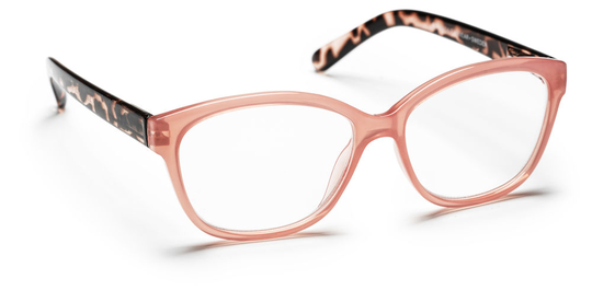 Haga Eyewear Läsglas Sala Rose Transparent Havana +3.0 1par