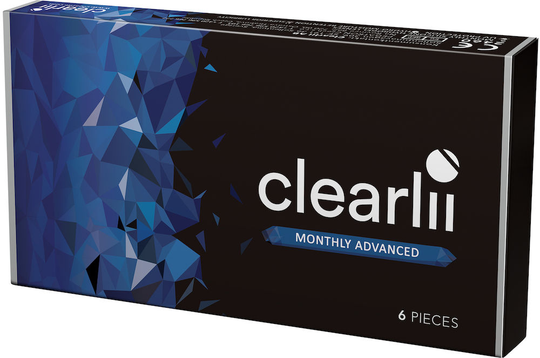 Clearlii Monthly Advanced -1.50 6-pack