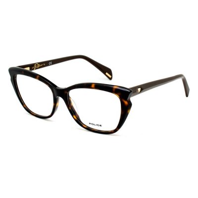 Glasögonbågar Police VPLA010722 Brun (ø 53 mm)