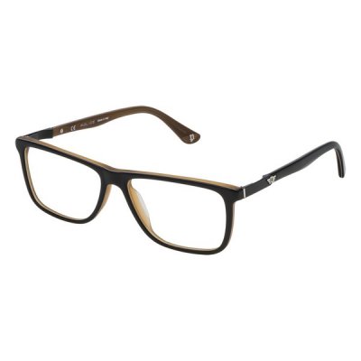 Glasögonbågar Police VPL466540GBE Svart (ø 54 mm)