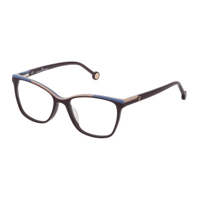 Glasögonbågar Carolina Herrera VHE820L5109FD Beige Blå Violett