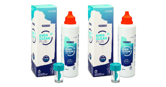Ever Clean Plus 2 x 225 ml med linsetuier