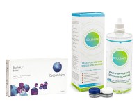 Biofinity Toric CooperVision (3 linser) + Solunate Multi-Purpose 400 ml med linsetui