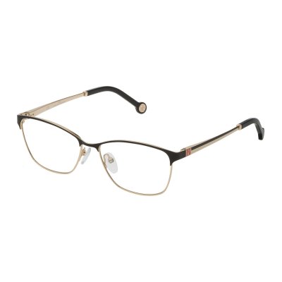Glasögonbågar Carolina Herrera VHE125540301 Svart Gyllene