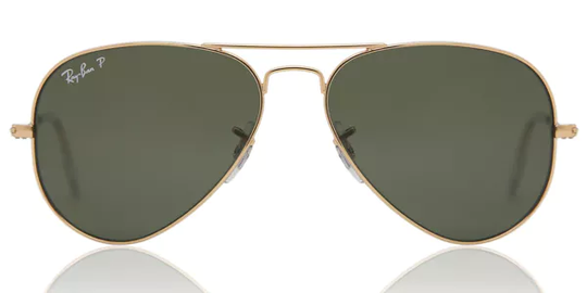 Ray-Ban RB3025 Aviator Polarized Solglasögon