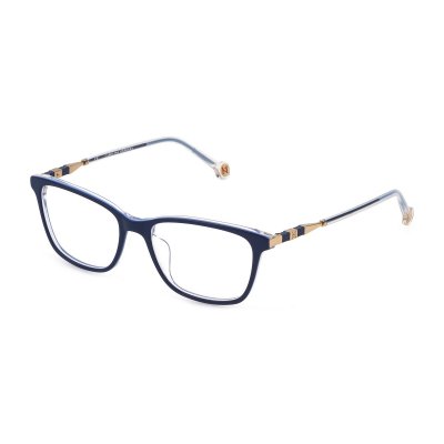 Glasögonbågar Carolina Herrera VHE882520P67 Blå Gyllene
