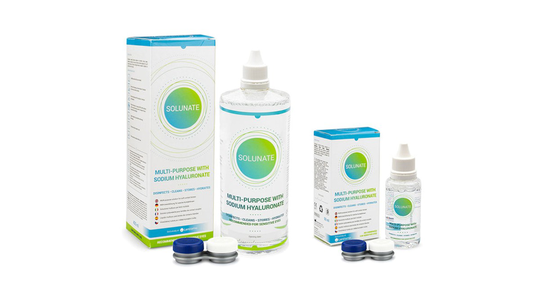 Solunate Multi-Purpose 400 ml + 50 ml med linsetuier