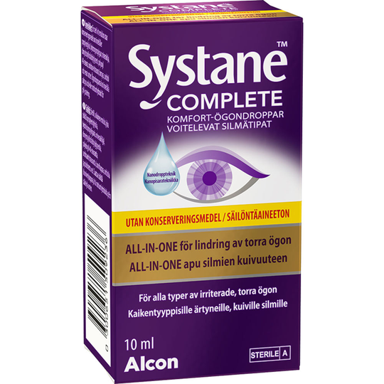 Systane Complete utan Konserveringsmedel 10 ml
