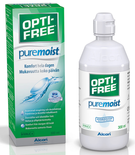 Opti-Free Puremoist Flerfunktionell linsvätska 300ml
