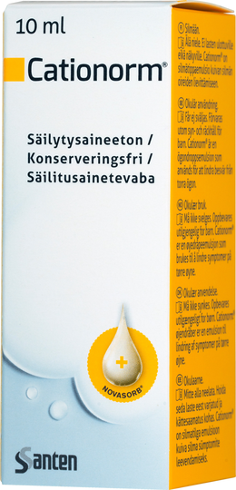 Cationorm ögondroppar 10ml