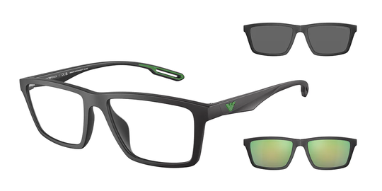 Emporio Armani EA4189U with Clip-On Glasögon