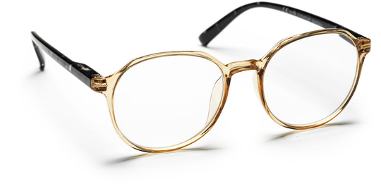 Haga Eyewear Läsglas Nora Transparent Havana +1.5 1par