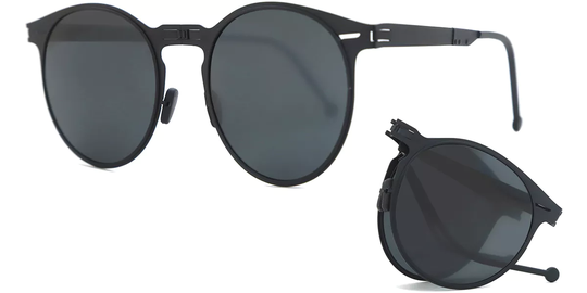 ROAV Galaxy 8103 Riviera Folding Black Polarized Solglasögon