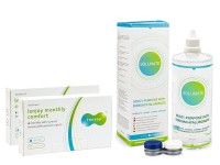 Lenjoy Monthly Comfort (12 linser) + Solunate Multi-Purpose 400 ml med linsetui