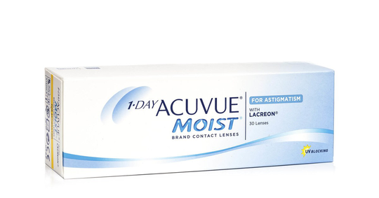 1-DAY Acuvue Moist for Astigmatism (30 linser)