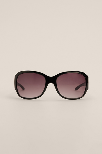 NA-KD Accessories Solglasögon med stor form - Black
