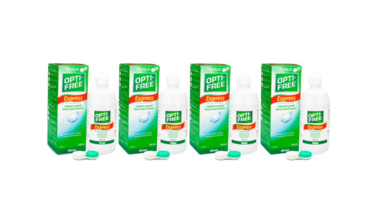 OPTI-FREE Express 4 x 355 ml med linsetuier