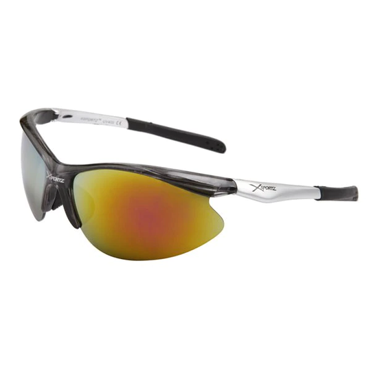 Xsports Solglasögon XS8 Silver/Mörksilver
