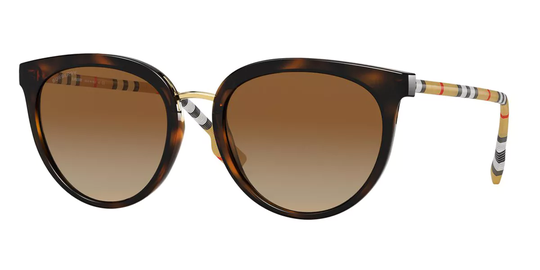 Burberry BE4316F Asian Fit Polarized Solglasögon