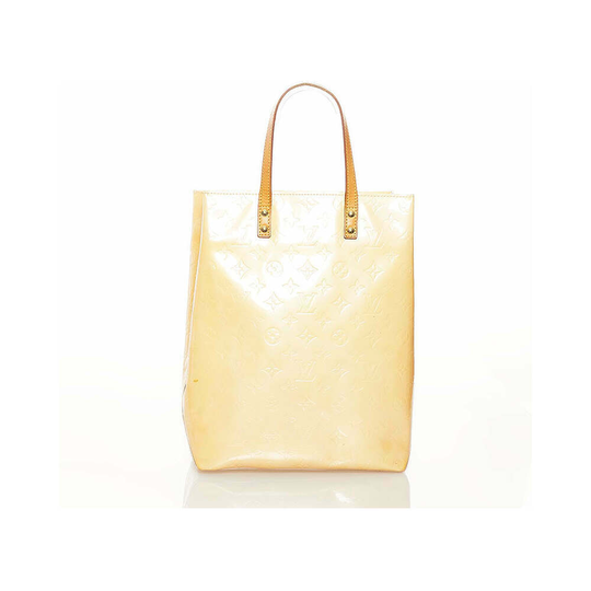 Louis Vuitton Vintage Pre-owned Monogram Vernis Reade MM Gul, Dam