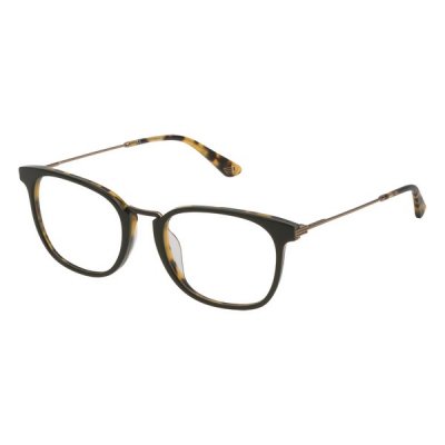 Glasögonbågar Police VPL6865106E3 Grön Havana (ø 51 mm)