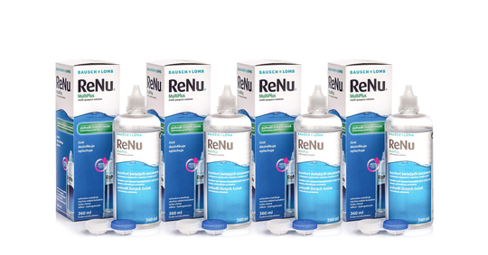 ReNu MultiPlus 4 x 360 ml med linsetuier