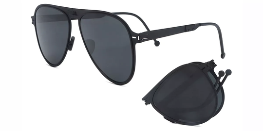 ROAV Galaxy 8101 Atlas Folding Black Polarized Solglasögon
