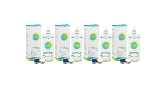 Solunate Multi-Purpose 4 x 400 ml med linsetuier
