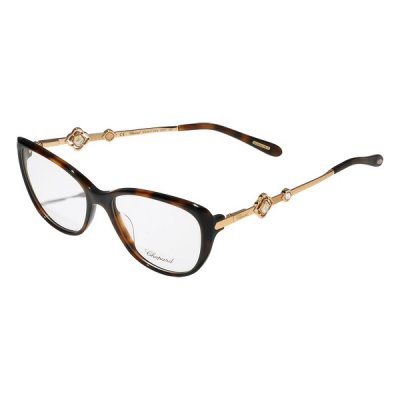 Glasögonbågar Chopard VCH225S5409XK Dark Havana (ø 54 mm)