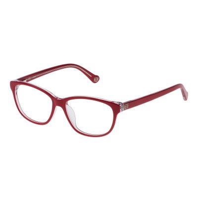 Glasögonbågar Loewe VLW90653098H Röd