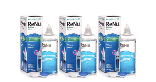 ReNu MultiPlus 3 x 360 ml med linsetuier