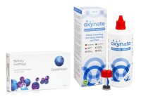 Biofinity Multifocal CooperVision (3 linser) + Oxynate Peroxide 380 ml med linsetui