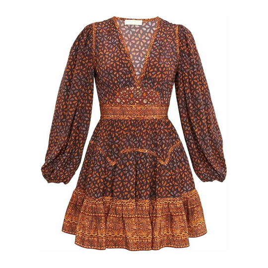 Ulla Johnson - Klänningar - Brun - Dam - Storlek: L,M,Xs