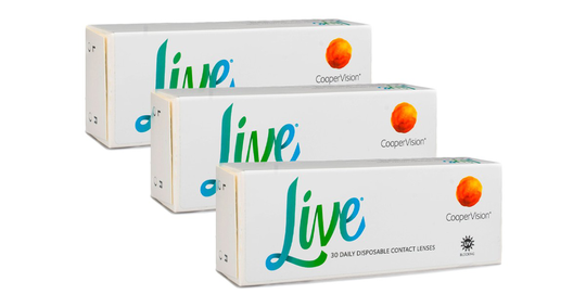 Live daily disposable (90 linser)