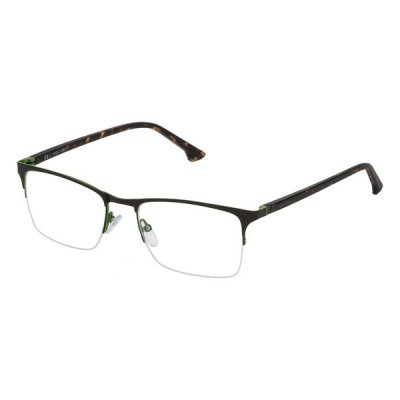 Glasögonbågar Police VPL397540SDN Brun Röd (ø 54 mm)