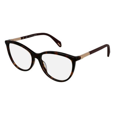 Glasögonbågar Police VPLA07550722 Brun (ø 55 mm)