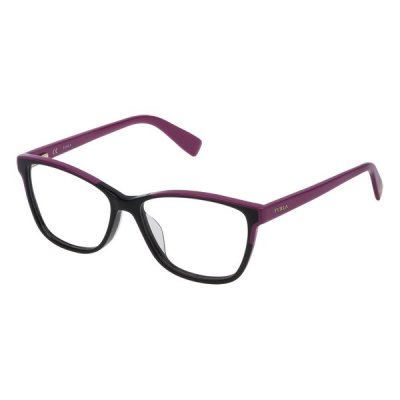 Glasögonbågar Furla VFU13254700Y Svart (ø 54 mm)