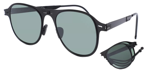 ROAV Galaxy 1002 Henson Folding Black Polarized Solglasögon