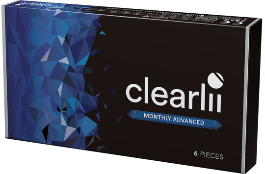 Clearlii Monthly Advanced -6.50 6-pack