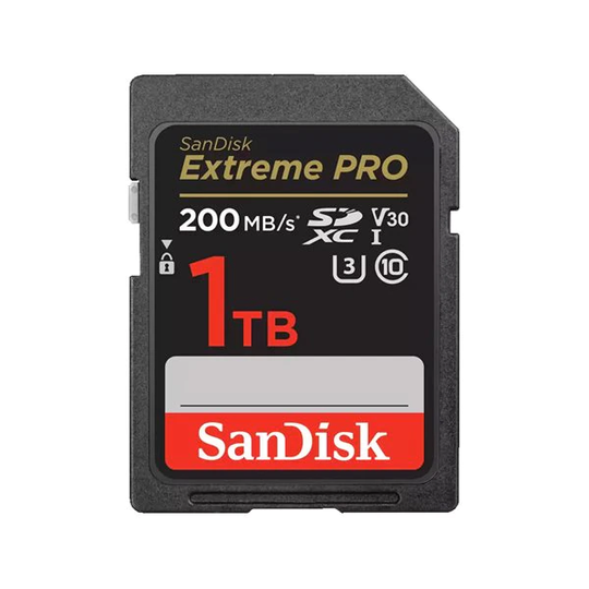 1TB SanDisk Extreme Pro SDXC Class 10 UHS-I U3 V30 170/90MB/s