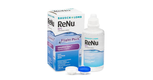 ReNu MPS Sensitive Eyes Flight Pack 100 ml med linsetui