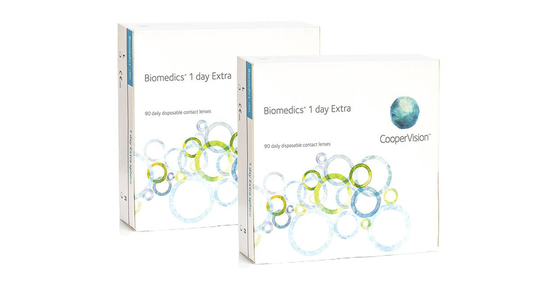 Biomedics 1 Day Extra CooperVision (180 linser)