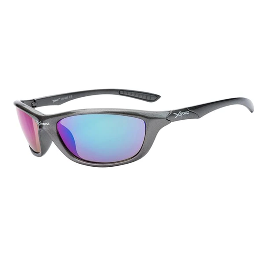 Xsports Solglasögon XS556 Silver med blå lins