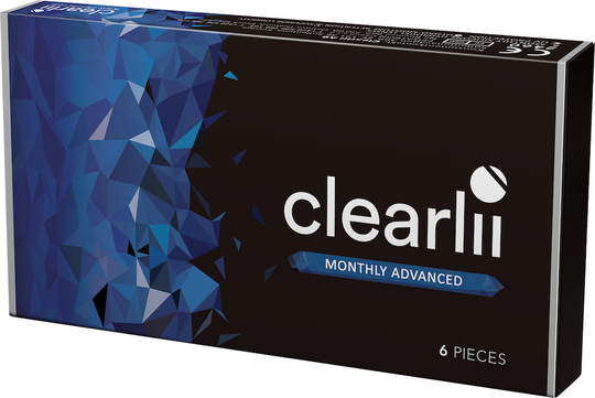 Clearlii Monthly Advanced -3.00 6-pack
