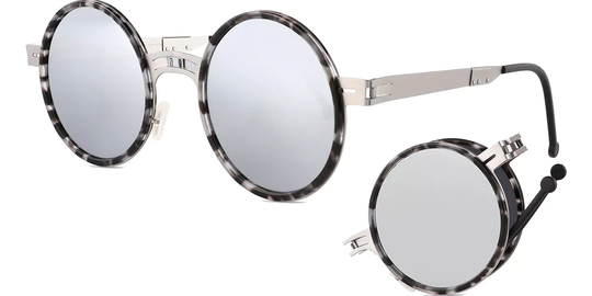 ROAV Galaxy 8301 Planet Folding Silver Polarized Solglasögon