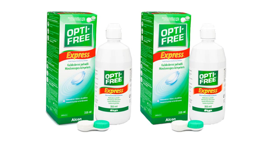 OPTI-FREE Express 2 x 355 ml med linsetuier