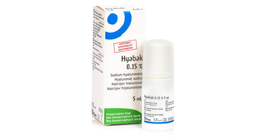 Hyabak 0.15% gtt.oph. 5 ml