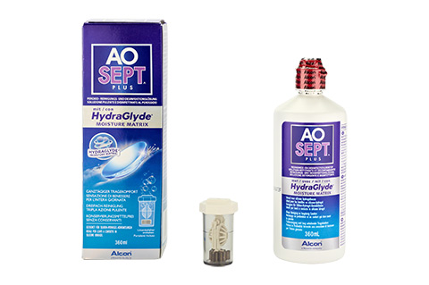 Alcon AoSept Plus with HydraGlyde 360 ml